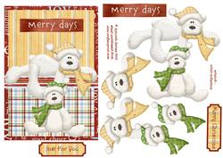 Beary Merry Days Quick Card