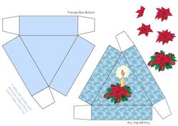 Christmas Triangle Gift Box