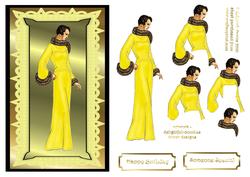 Framed Yellow Lovely