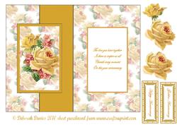 Anniversary Foldback Card