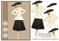 Elegance in Cream & Black