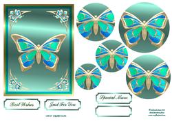 Butterfly Delight Quick Card