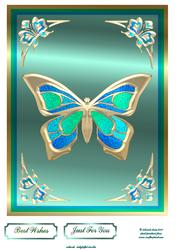 Birthday Butterfly Topper