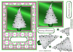 Modern Christmas Tree Step by Step