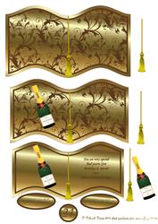 Champagne 21st Booksheet