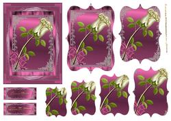 A Simple Rose Pyramage