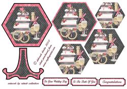 Wedding Celebration Plate Card