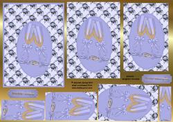 Champagne Wedding Pyramage Blue