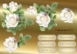 White Rose Step by Step