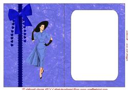 Lady Love in Blue Insert