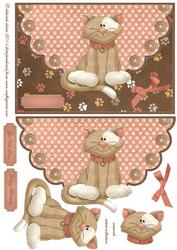 Purrfect Day Envelope Card