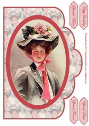 Vintage Cameo Topper
