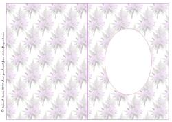 Lilac Floral Insert