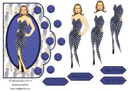 Miss Spotty Scallop Edge