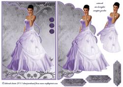 Lilac Lovely Envelope Card