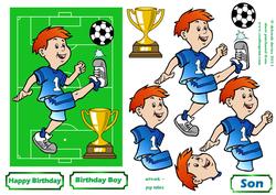 Footy Mad Boy