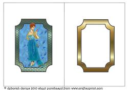 Vintage in Aqua Insert