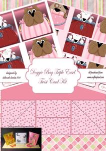 Doggie Bag Triple Easel Twist Card Kit