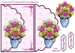 Mums Floral Vase