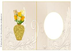 Vase of Tulips Insert