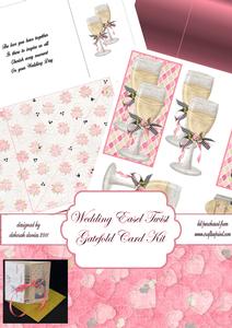 Wedding Easel Twist Gatefold Card Kit