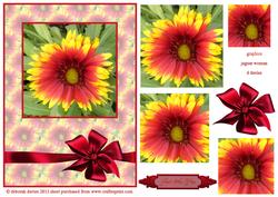 Stunning Floral Cardfront