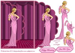 Pink Dream Envelope Card