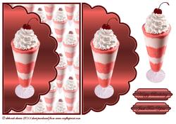 Tasty Sundae Envelope Cardfront