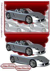 Silver Dream Car
