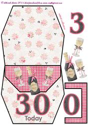 30th Handbag Card