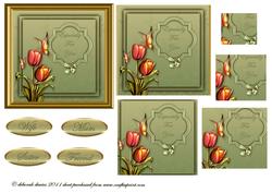 Spring Florals Pyramage
