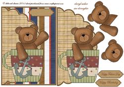 Dads Mug Envelope Card