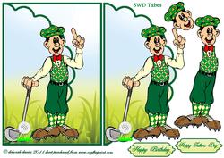 Vintage Golfer