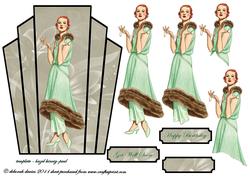 Deco Lady in Peppermint