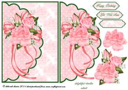 Pink Corsage