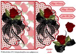 Red Rose Corsage