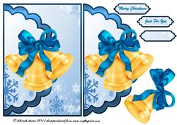 Blue Christmas Bells
