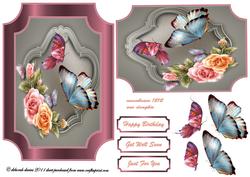 Roseyglow Butterflies