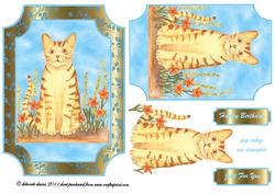 Floral Cat