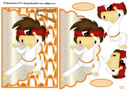 Karate Kid Orange Belt