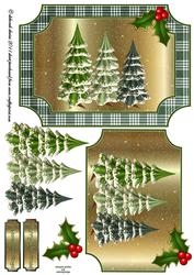 Christmas Trees Quick Card