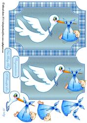 Baby Boy Quick Card