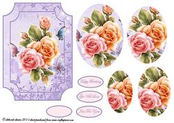 Stunning Floral Pyramage