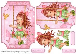 Cutie on a Swing