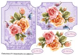 Stunning Floral Quick Card