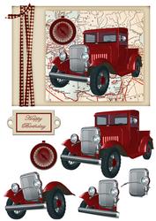 Red Vintage Truck