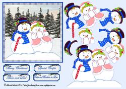 Snow Couple