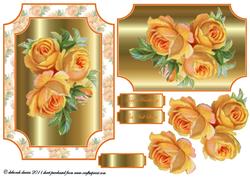 Peach Florals