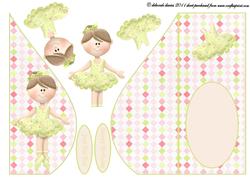 Tippy Toes Tearfold Card