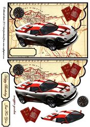 Flying Sports Car
